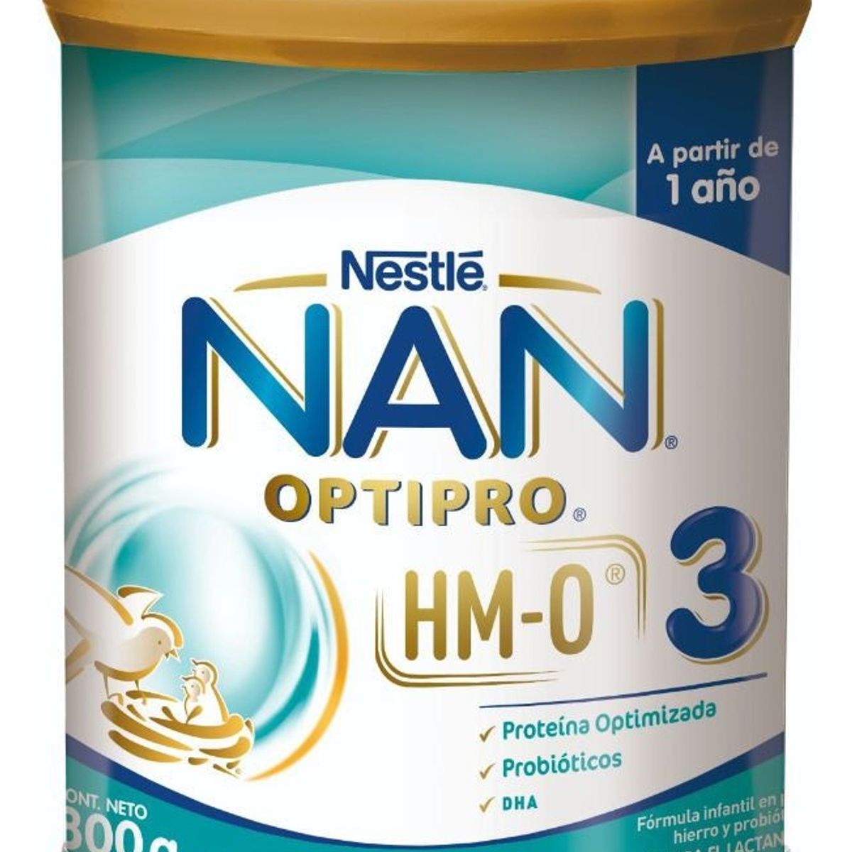 NAN - Leche Nan 3 Optipro Con Hmo 800g