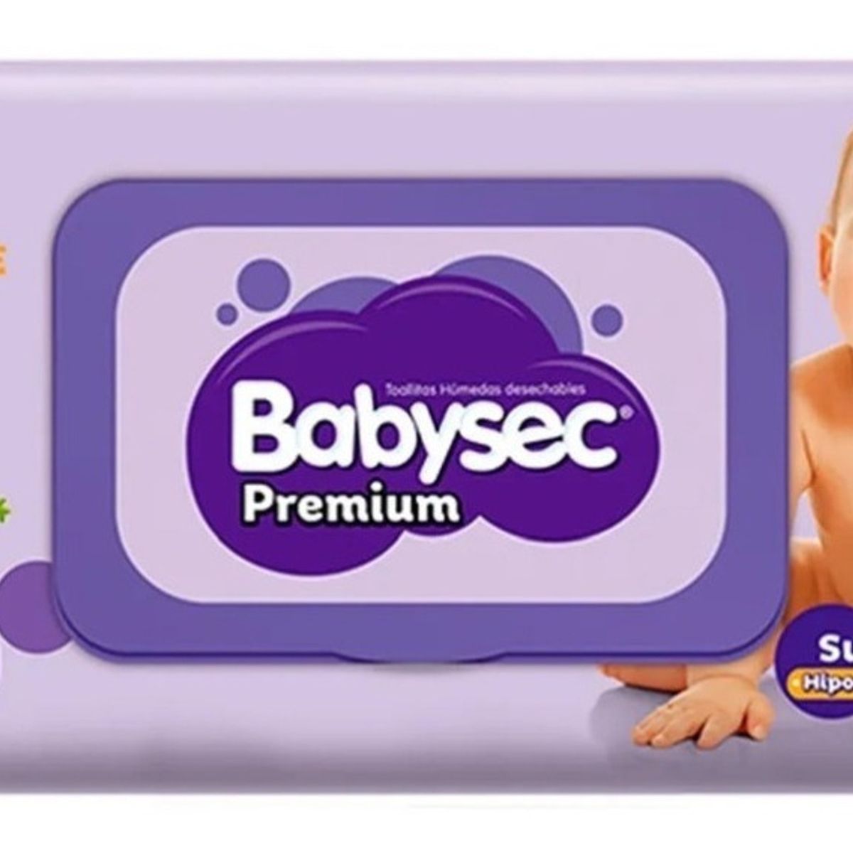 BABYSEC - Toallas Humedas Babysec Aloe & Vitamina E 70 Unidades