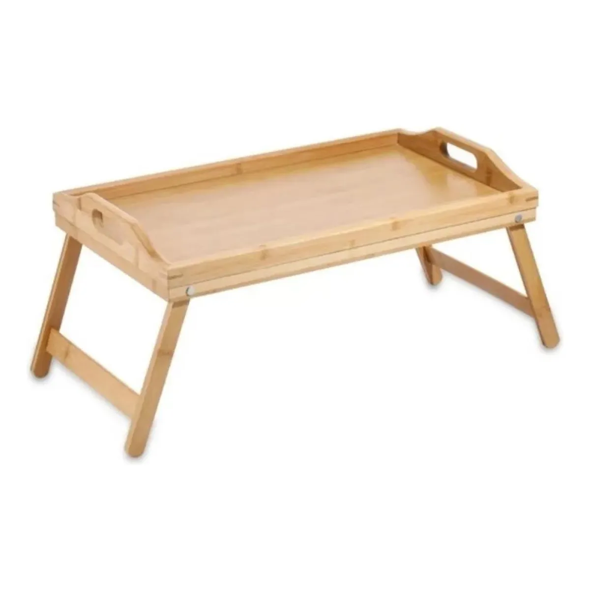 IMPORTCLICK - Mesa Bandeja Desayuno Notebook Madera 50x30x24 CM IMPORTCLICK