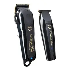WAHL - Cordless Barber Combo Negro Cordless Magic clip+Detailer li