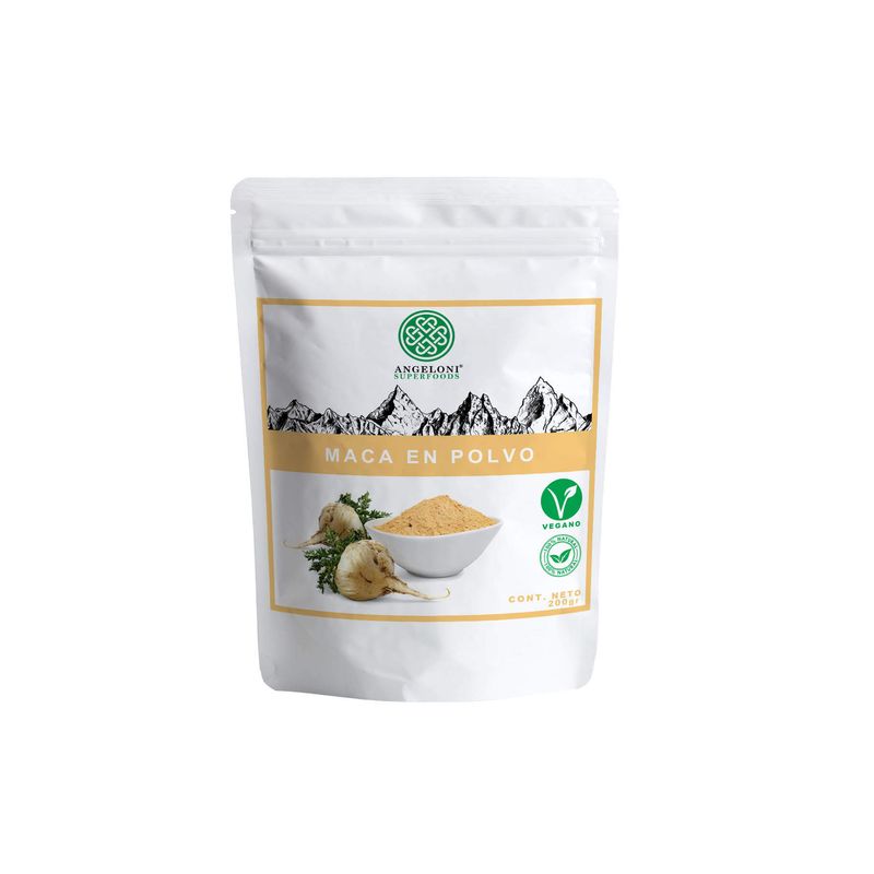 ANGELONI ORGANICS - Maca en polvo 100% natural 200gr
