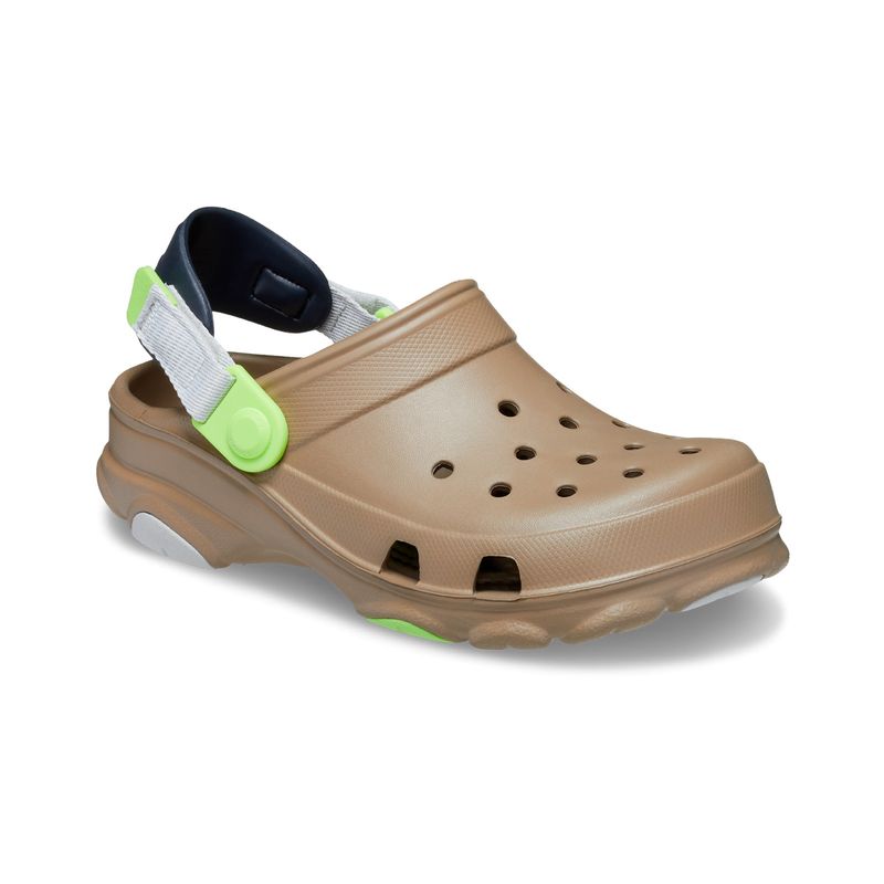 CROCS - Zueco Crocs Classic All-Terrain Niños TD Brown/Green
