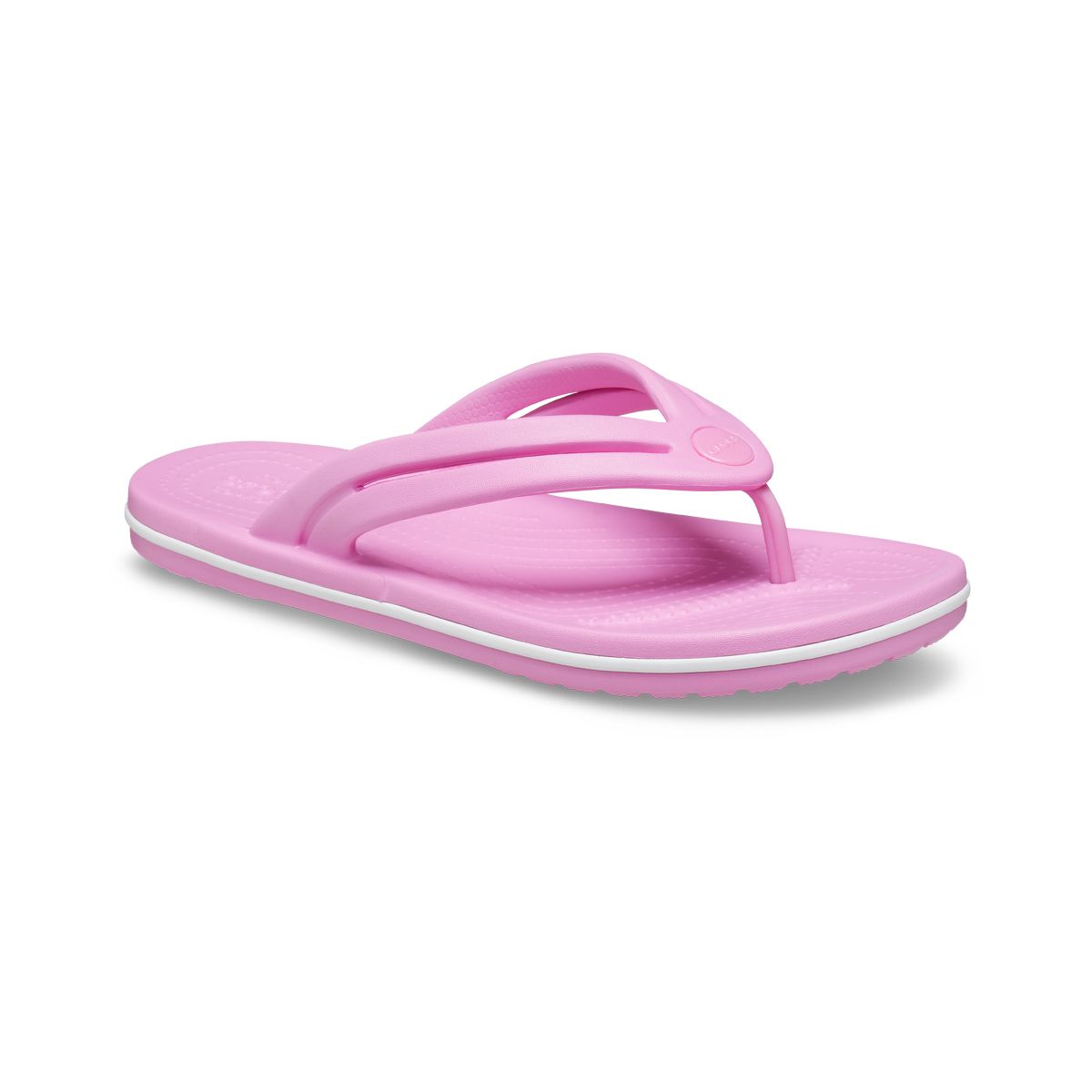 CROCS - Sandalia Crocs Crocband Flip Mujer Taffy Pink