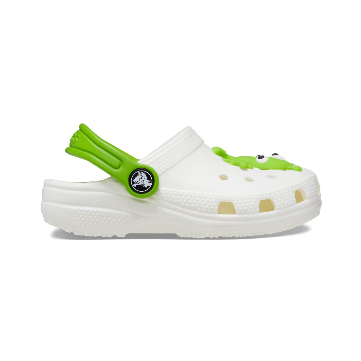 CROCS - Zueco Crocs Classic Glow Alien Niños TD White/Green