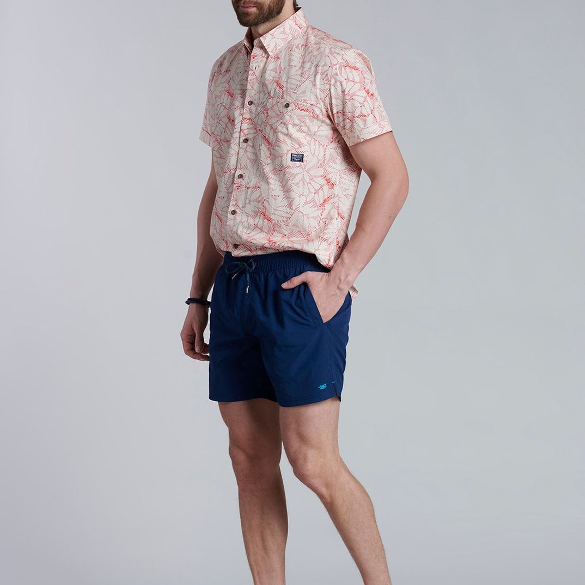 FEROUCH - Traje De Bano Basico F Azul Ferouch