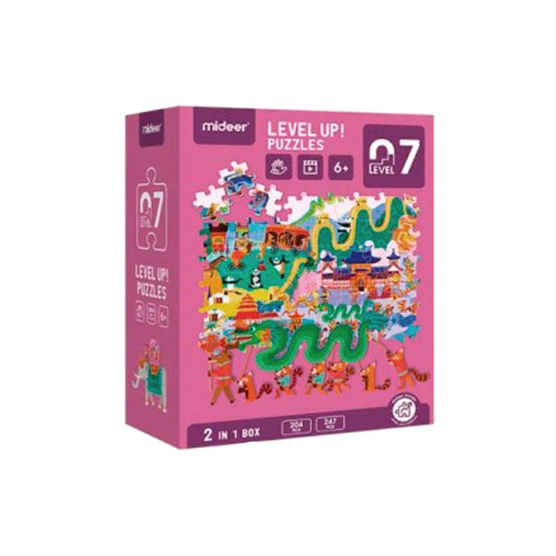 IMPORTCLICK - Puzzle Infantil 2 en 1 Nivel 7 China Imperial