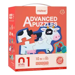 IMPORTCLICK - Puzzle Infantil 4 en 1 Nivel 1 Animal