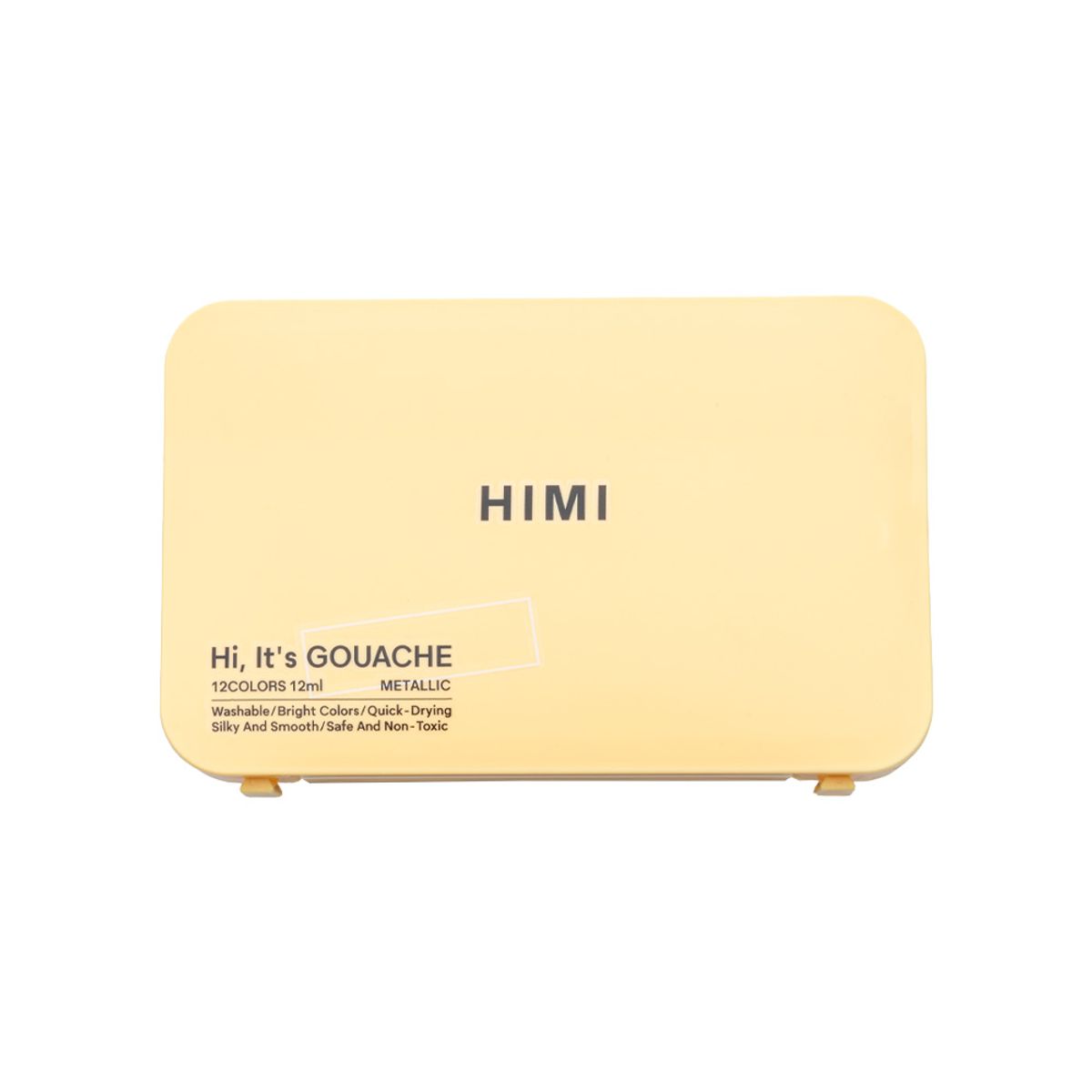 HIMI - Set de gouache metalizada himi 12 colores 12ml