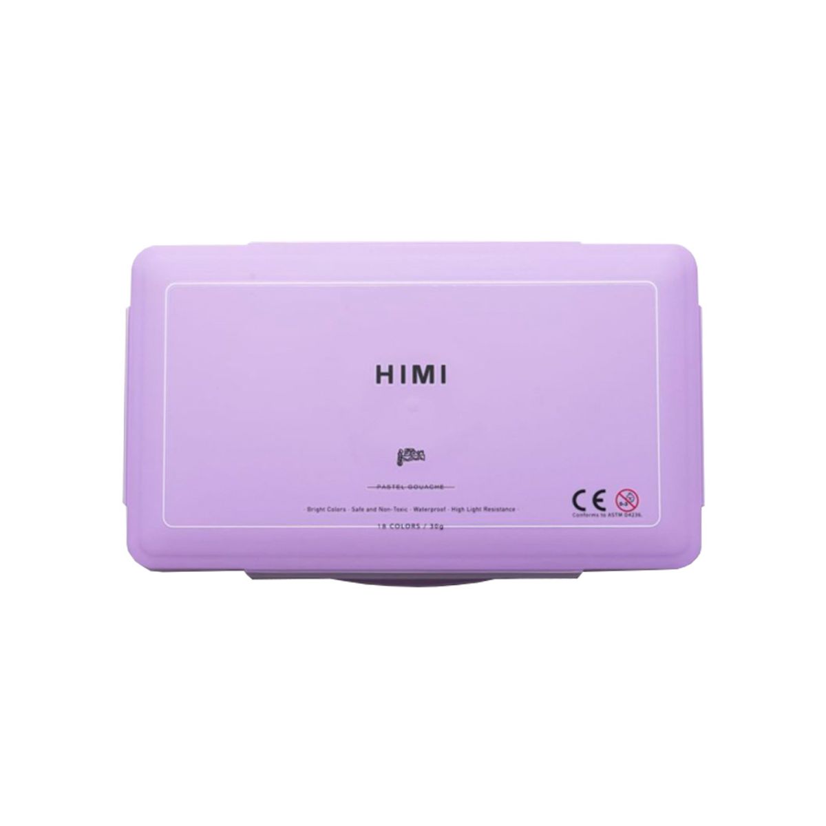 HIMI - Set de pintura 18 colores gouache pastel himi 30g
