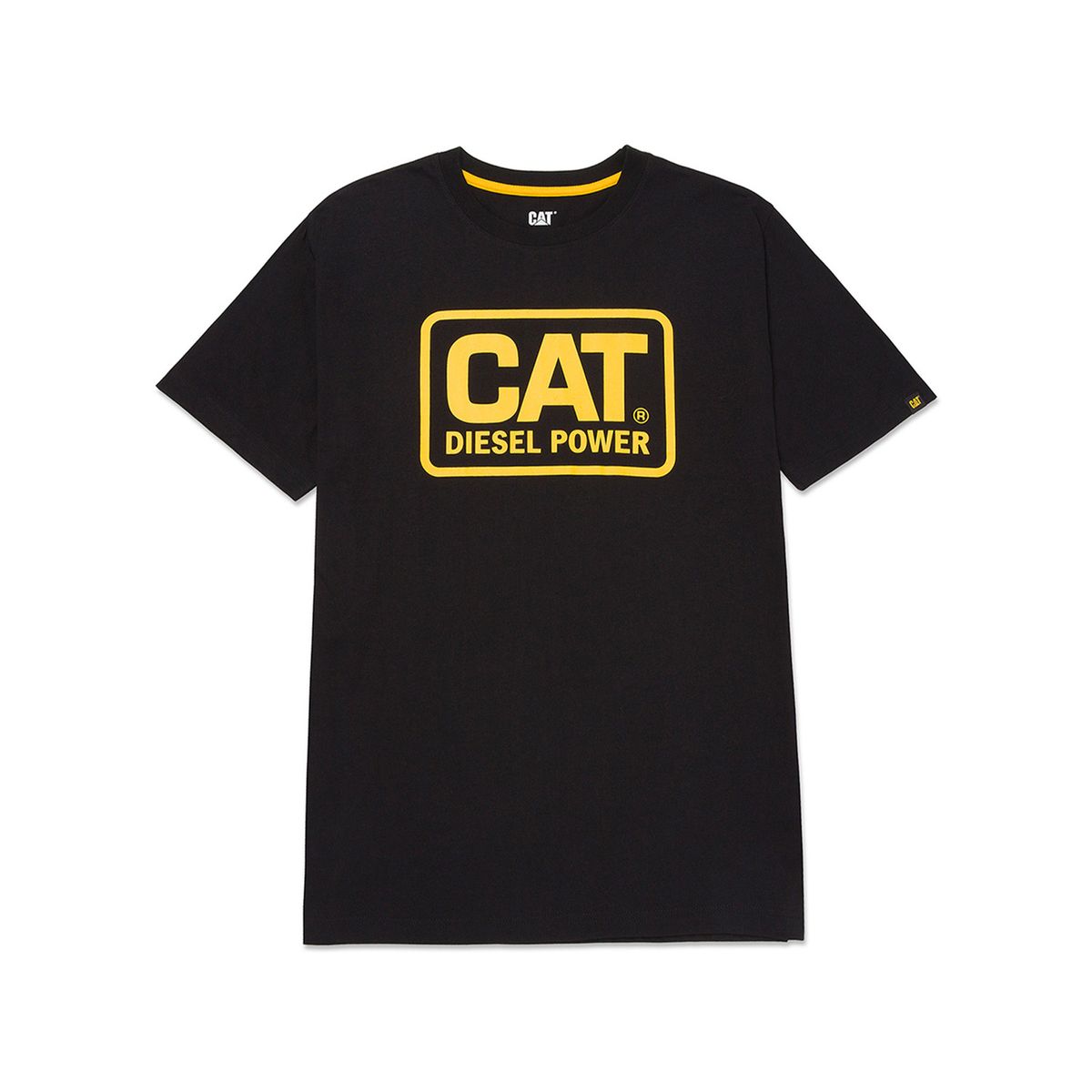 CAT - Polera Manga Corta Hombre Diesel Power Tee Negro CAT