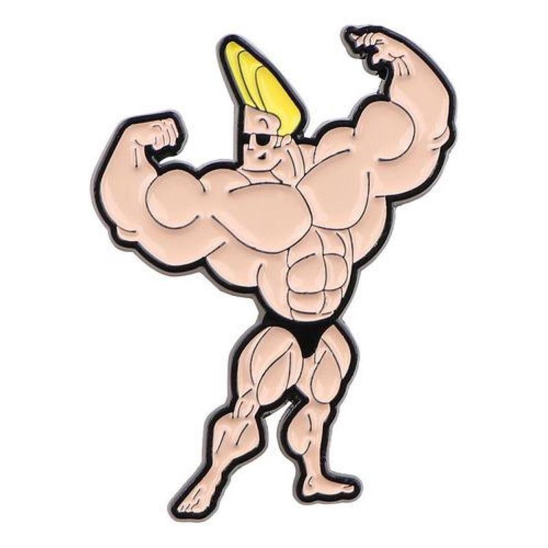 GENERICO - Pin Broche entretenido divertido Johnny Bravo