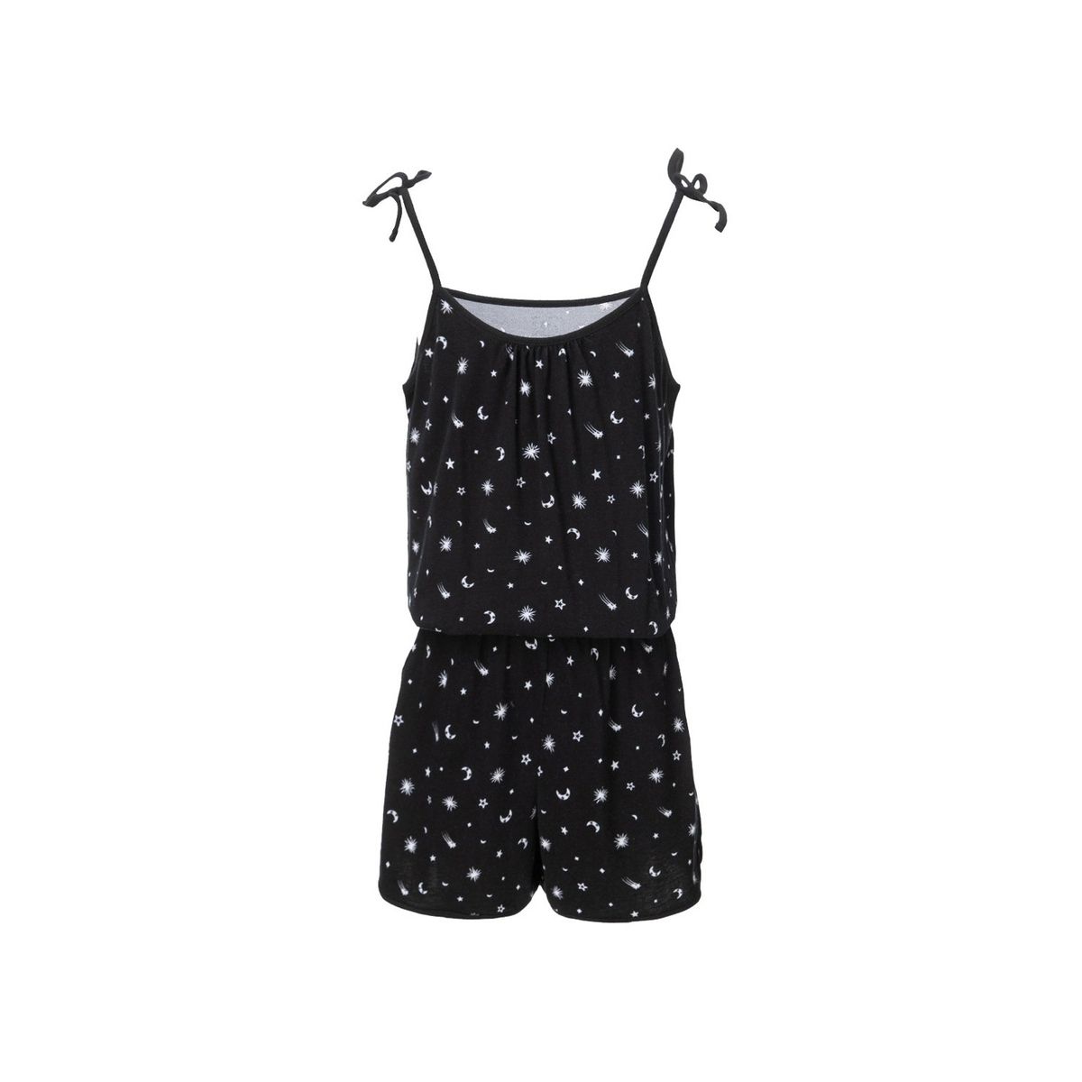 FASHION'S PARK - Enterito Full Print Negro/Blanco Fashion's Park