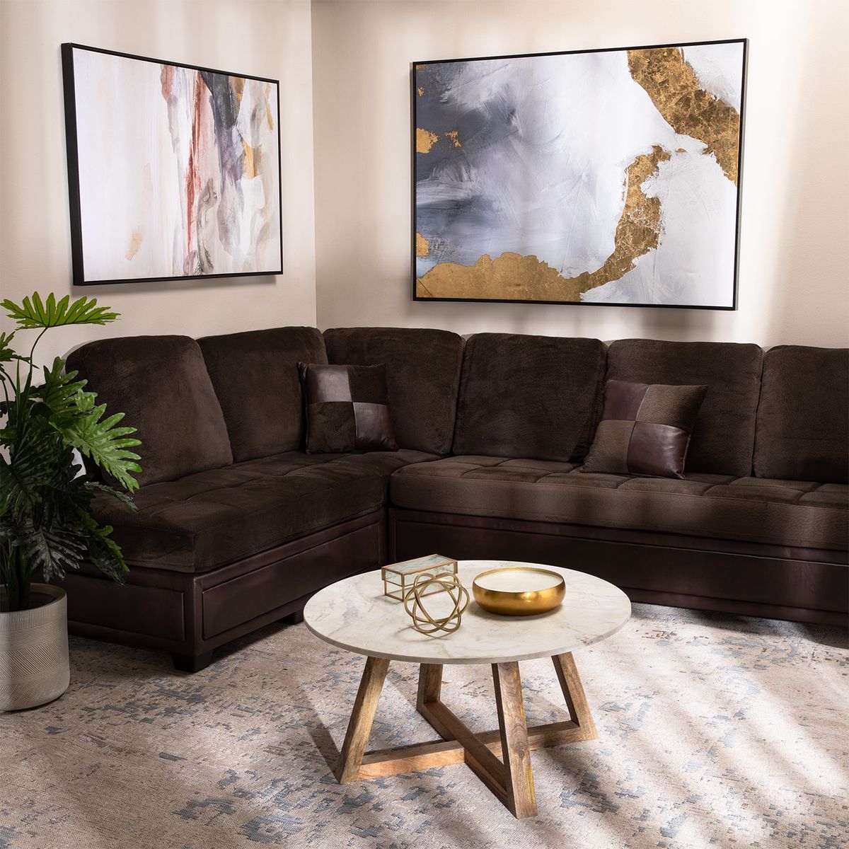 DANIELS - Sofa Seccional de Living Nevada Izquierdo Daniels 32334L