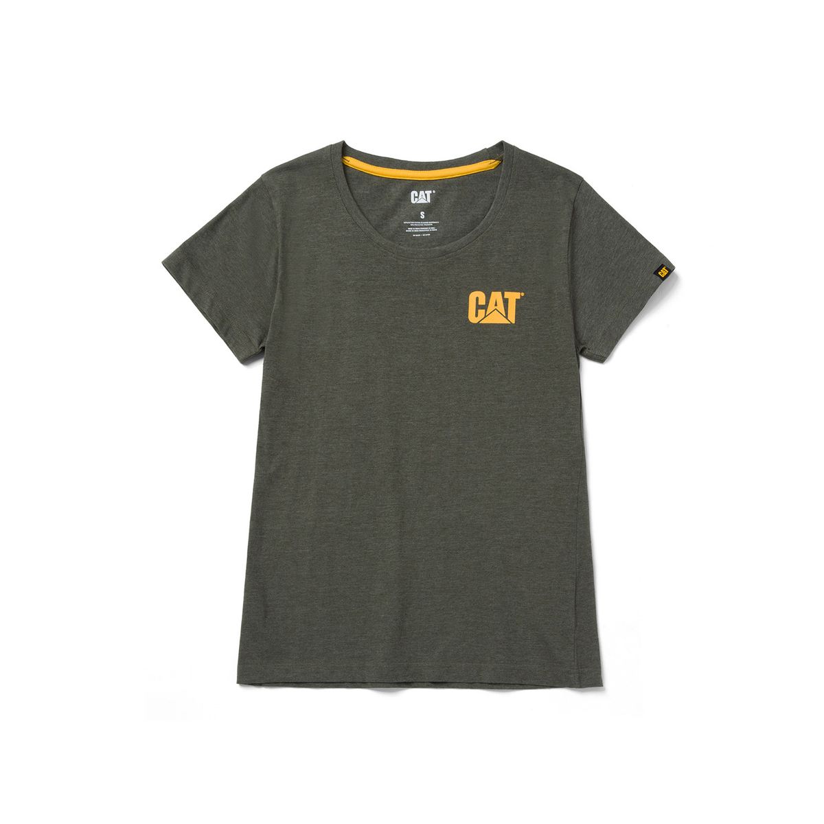 CAT - Polera Manga Corta Mujer Women'S TrademarkVerde CAT