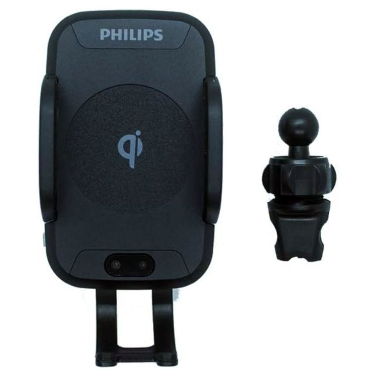PHILIPS - Soporte Celular Automóvil Con Cargador Qi Philips DLP9315 - SC