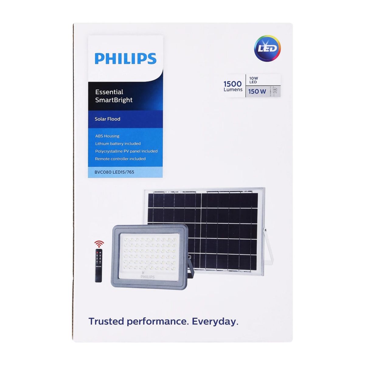 PHILIPS - Proyector Area Philips Essential Smartbright Solar 10W 1500LM+ Control