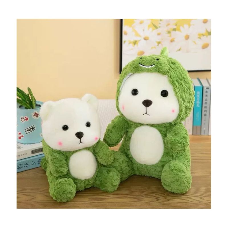 GENERICO - Muñeca de oso transformadora dinosaurio 22CM