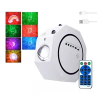 Lampara Galaxia Proyector Parlante Bluetooth Luz Rgb Control