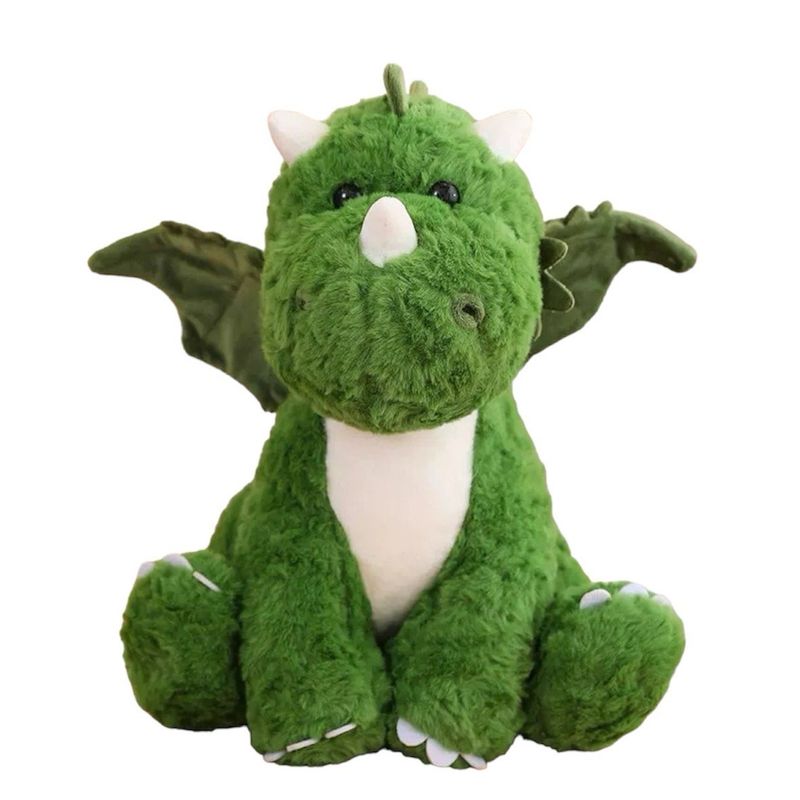 GENERICO - Peluche De Felpa Dragon Tierno Y Suave 35cm Kawaii