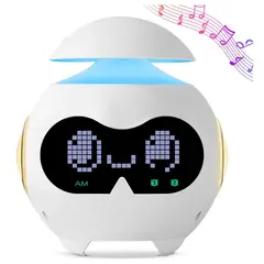 GENERICO - Reloj Despertador Emoji Digital Con Luz Led Y Parlante Bt