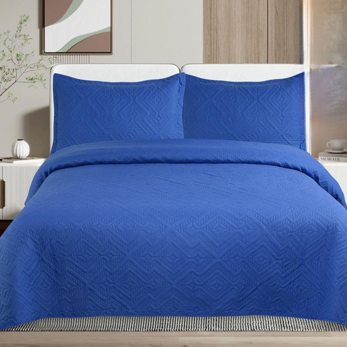 GENERICO - COBERTORES DE VERANO QUILTS REVERSIBLES