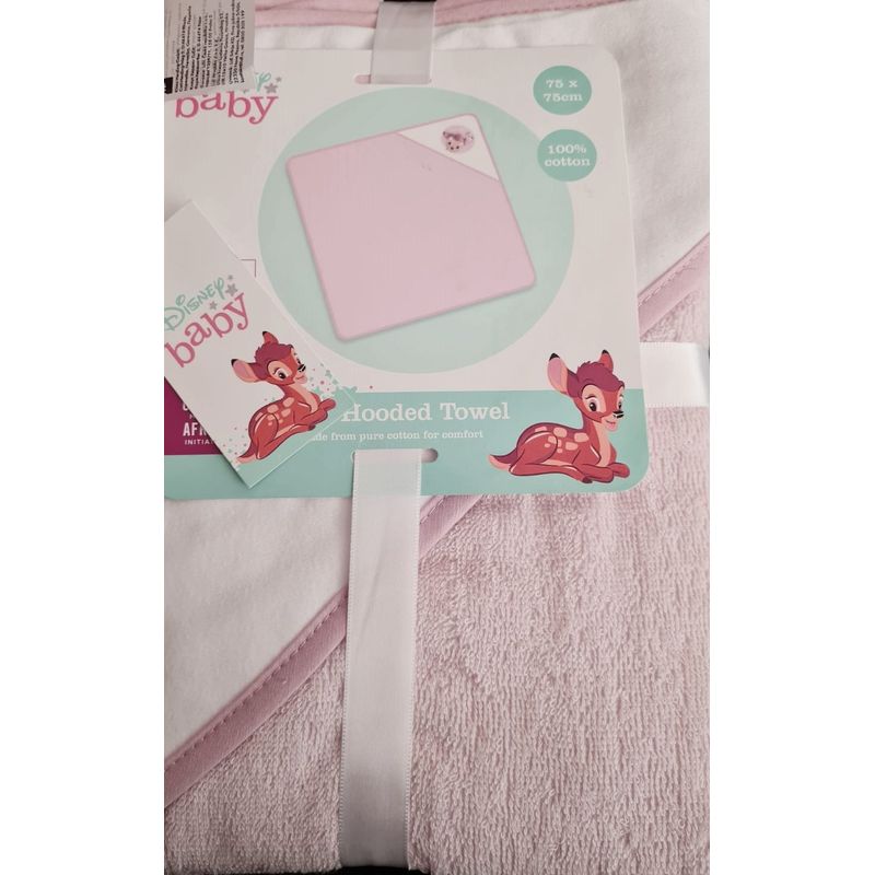 DISNEY - Toalla con capucha para bebé BAMBI