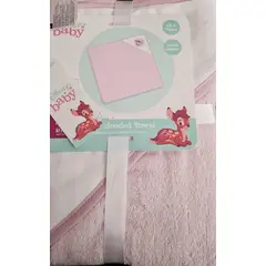 DISNEY - Toalla con capucha para bebé BAMBI