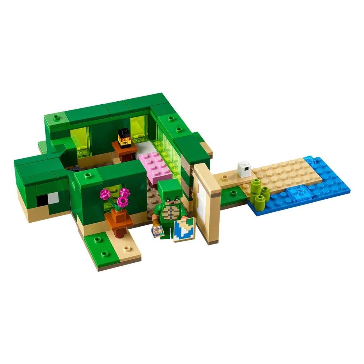 LEGO - LEGO Minecraft La Casa-Tortuga De La Playa - 21254