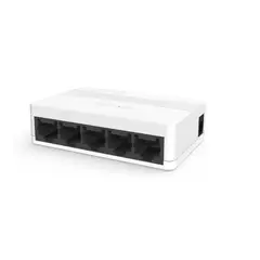 HIKVISION - Switch LAN 5 Puertos 10/100 DS-3E0105D-E - Blanco