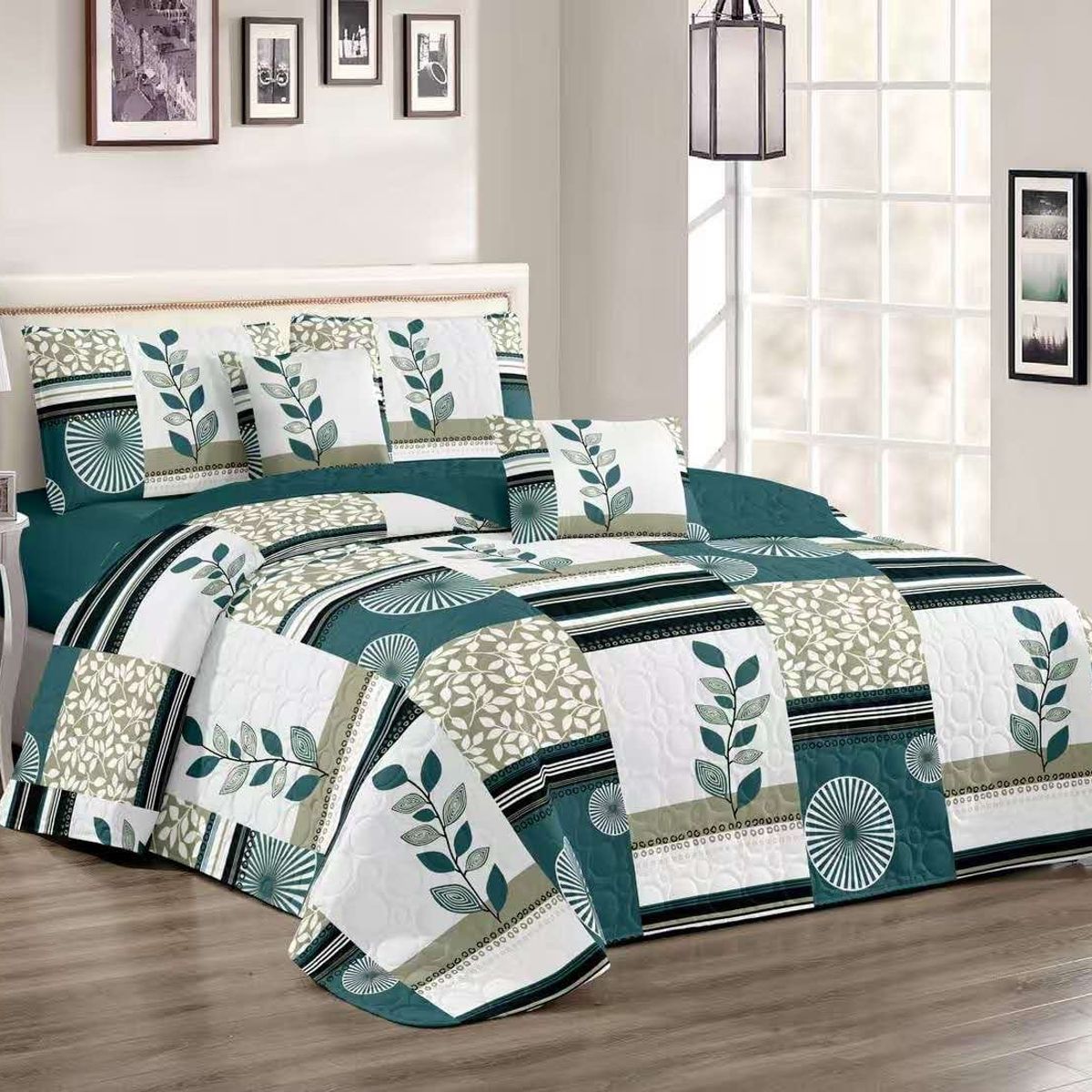 GENERICO - COBERTORES DE VERANO QUILTS REVERSIBLES