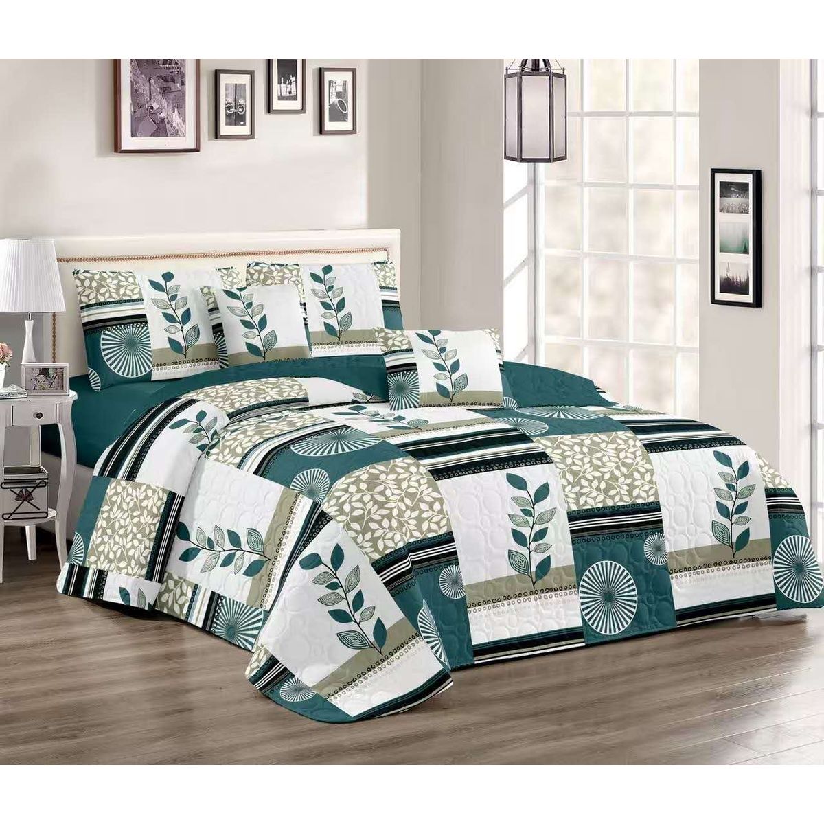 GENERICO - COBERTORES DE VERANO QUILTS REVERSIBLES