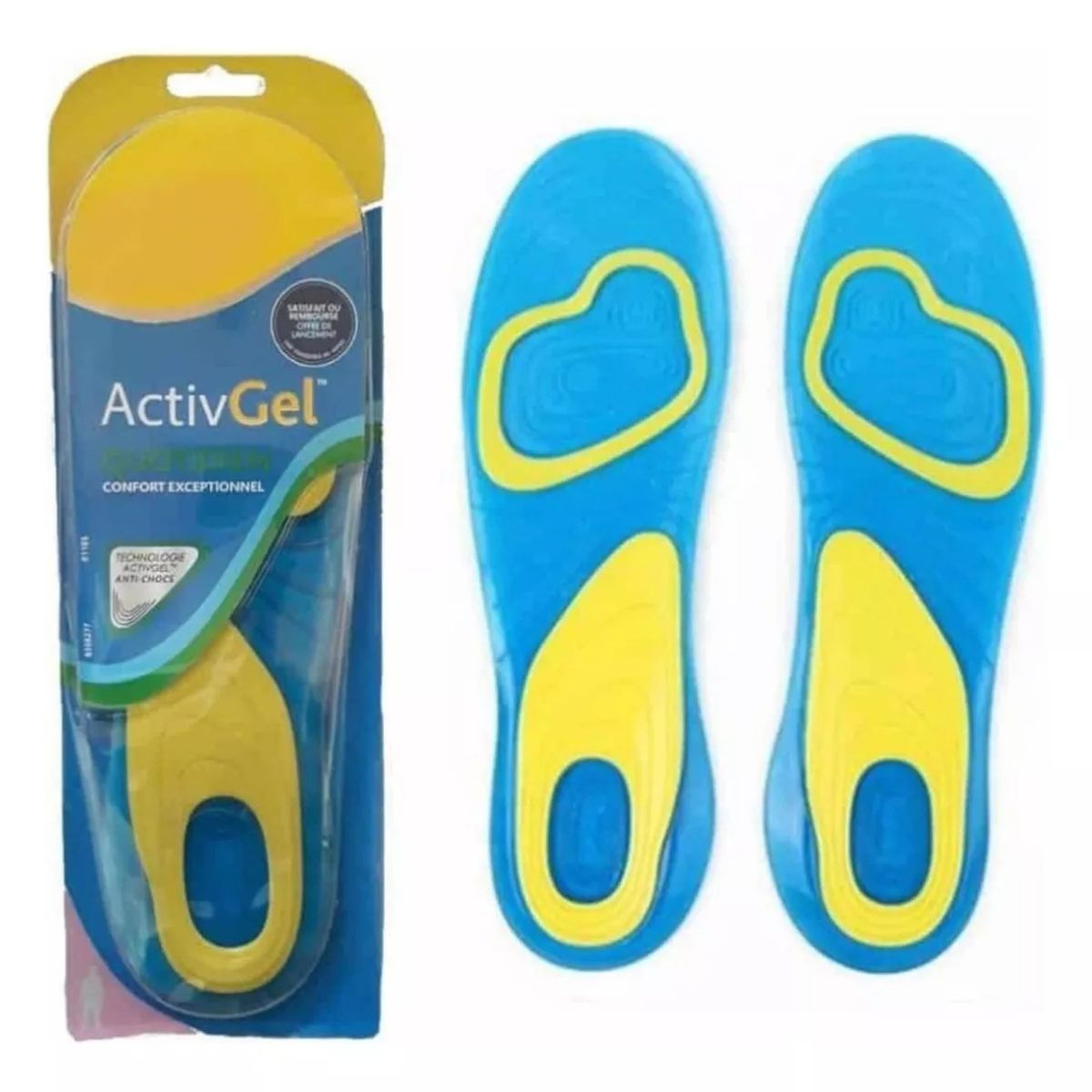 GENERICO - Plantillas Silicona Y Gel Comodidad Talla 38 A 42