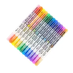 GENERICO - Marcadores Mágicos doble punta efecto 12 colores