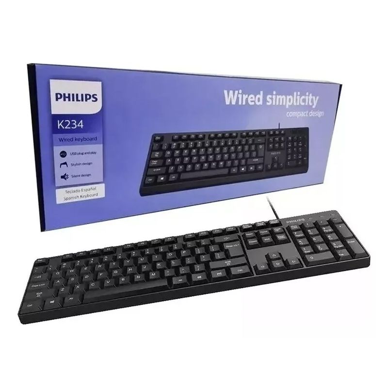 RCA - Teclado Alámbrico Spk6234 Philips