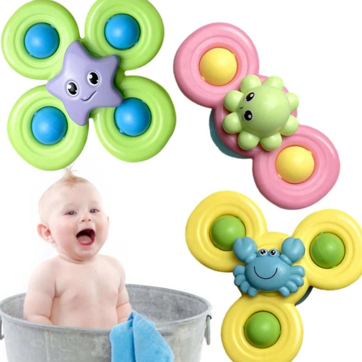 GENERICO - Spinner Juguete GiratorioMar Niños Y Bebes