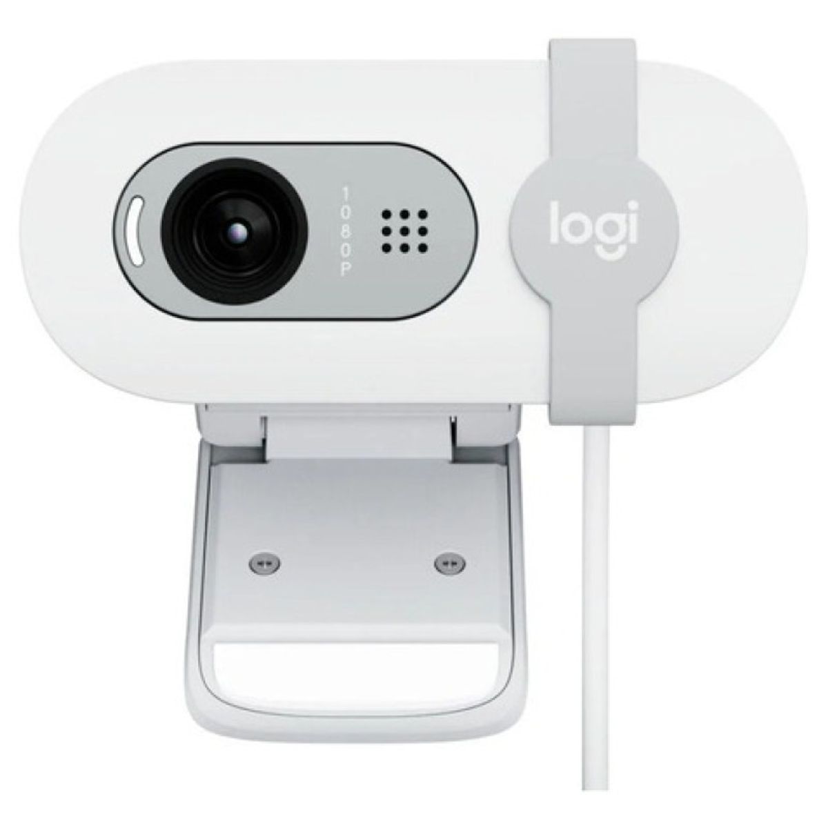 LOGITECH - Camara Webcam Logitech Brio 100 Blanco Usb