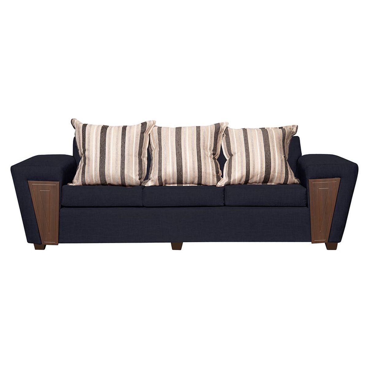 RUZAM MOBEL - LIVING 3-1-1 CRETA NEGRO LINO