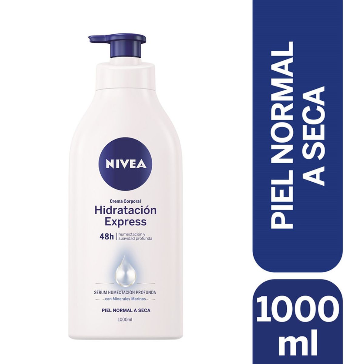 NIVEA - Crema Corporal Nivea Hidratación Express 1000ml