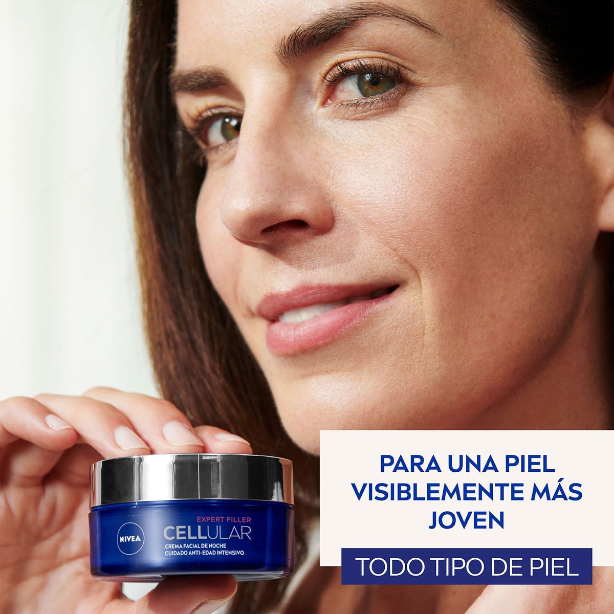 NIVEA - NIVEA Crema Facial Anti-Edad Noche 49g