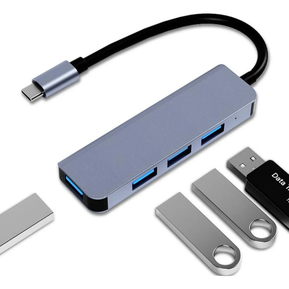 IMPORTCLICK - HUB C 4 en 1 USB