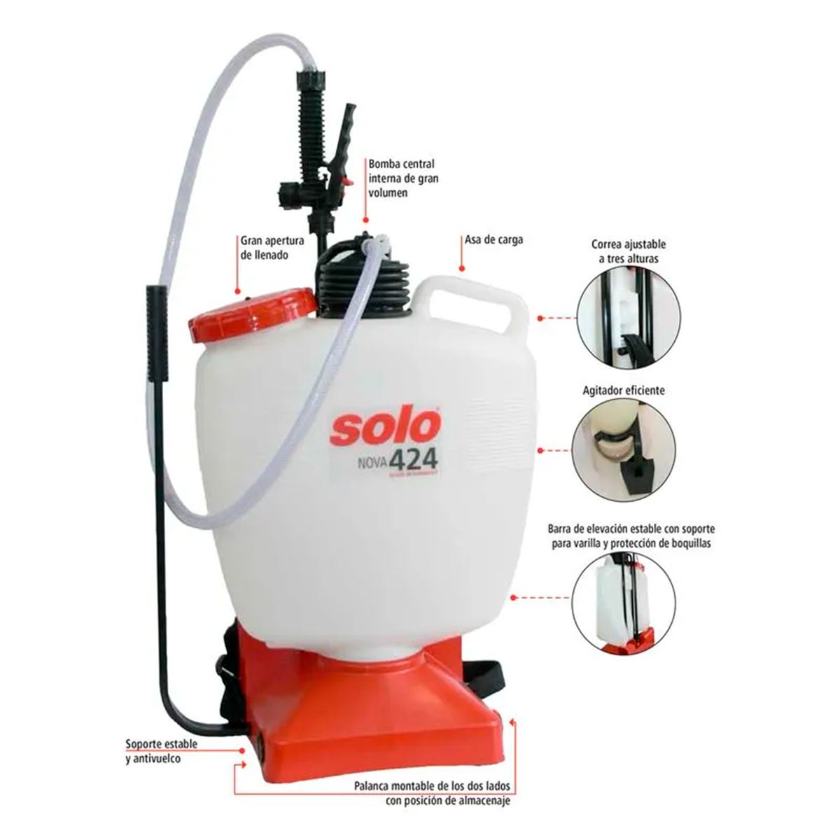 GENERICO - Fumigadora 16lt Mod-424 Solo