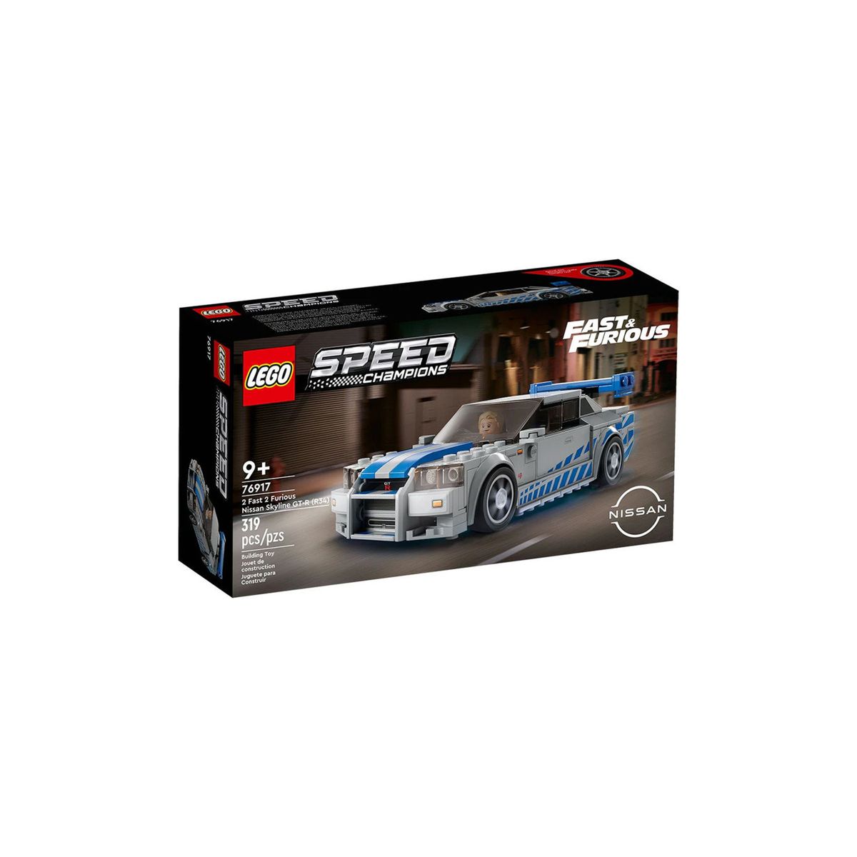 LEGO - LEGO Nissan Skyline Gt-R(R34) Más Rápido Más Furioso - 76917