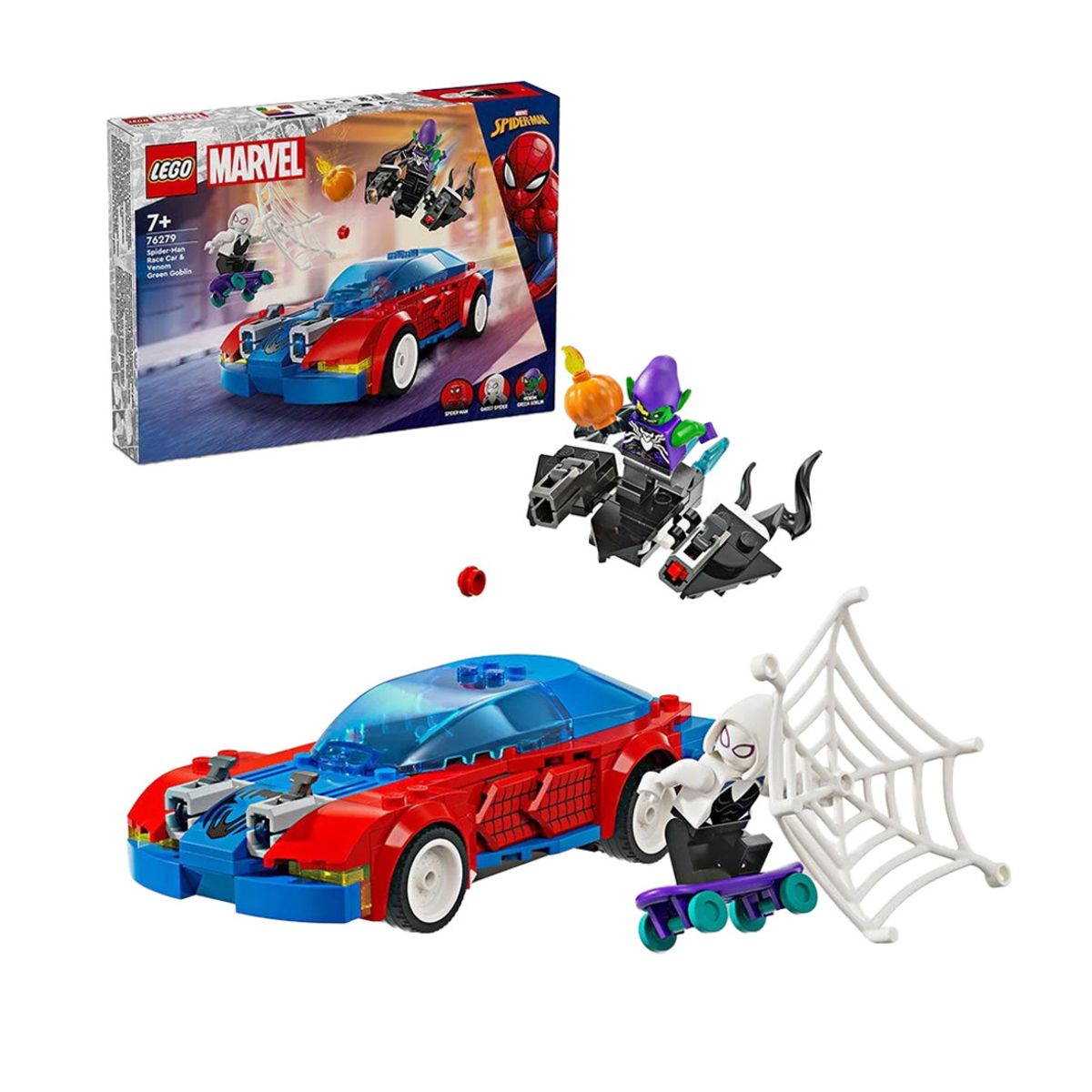 LEGO - LEGO Auto De Carreras De Spider-Man Y Duende Verde - 76279
