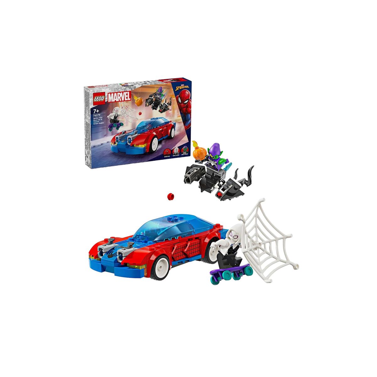 LEGO - LEGO Auto De Carreras De Spider-Man Y Duende Verde - 76279