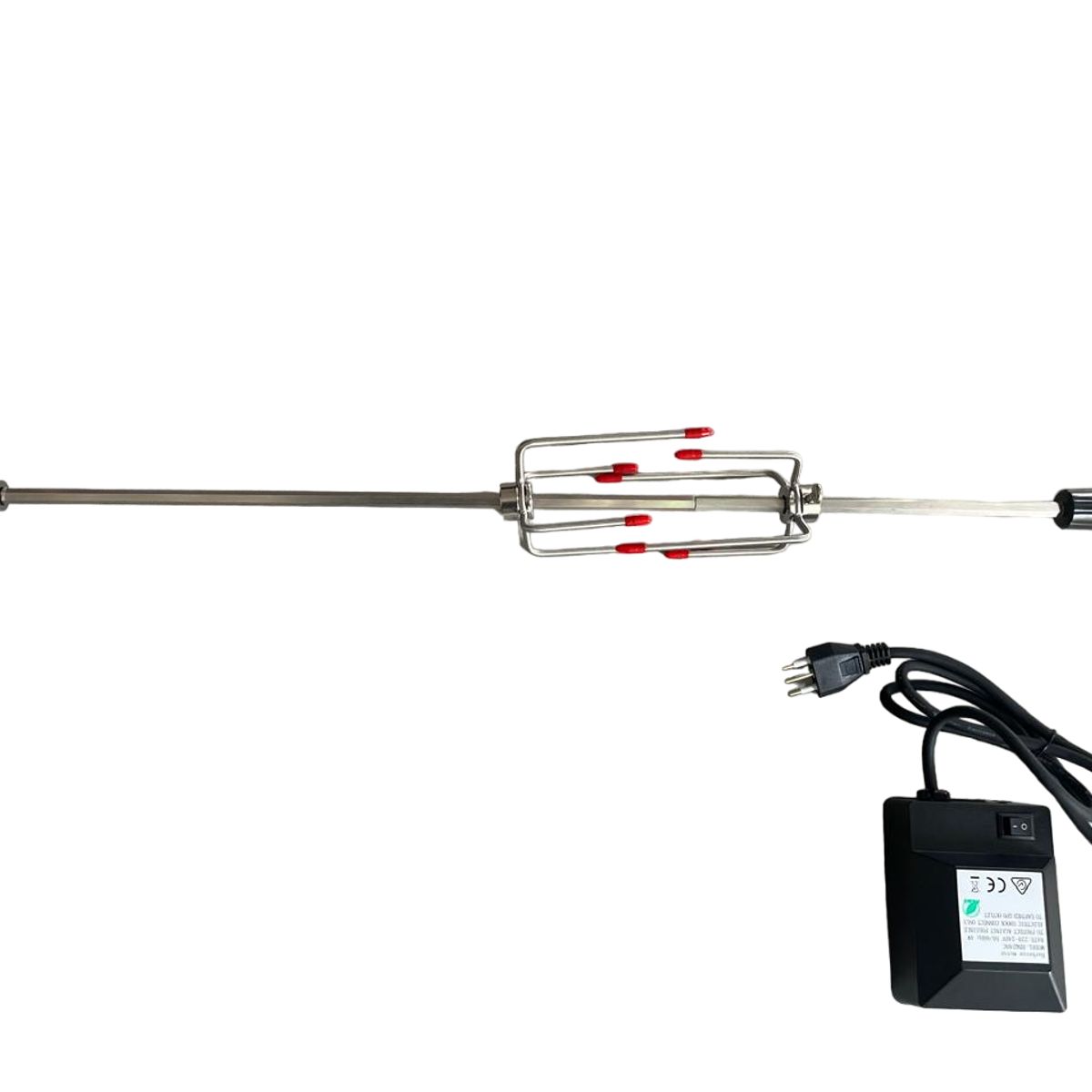 KING GRILL - SPIEDO PARA PARRILLA A GAS AJUSTABLE 92 cm + MOTOR