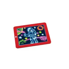 GENERICO - Pizarra Mágica Con Tablero Luminoso Para Niños Y Niñas