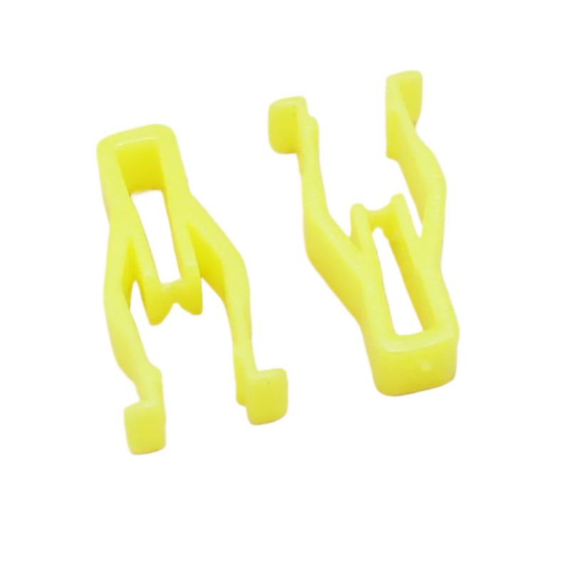 GENERICO - X100 Broches Para Coche  Sujetador Universal Clip Plastico