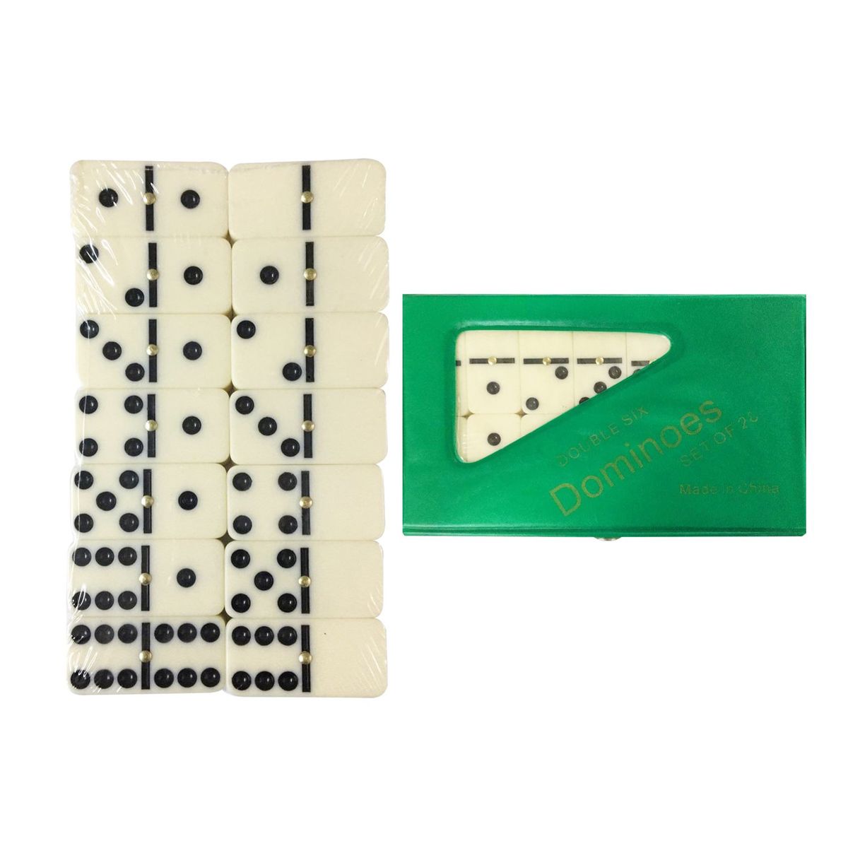 GENERICO - Domino Chancho 6 Juego Clásico De 28 Piezas - SC