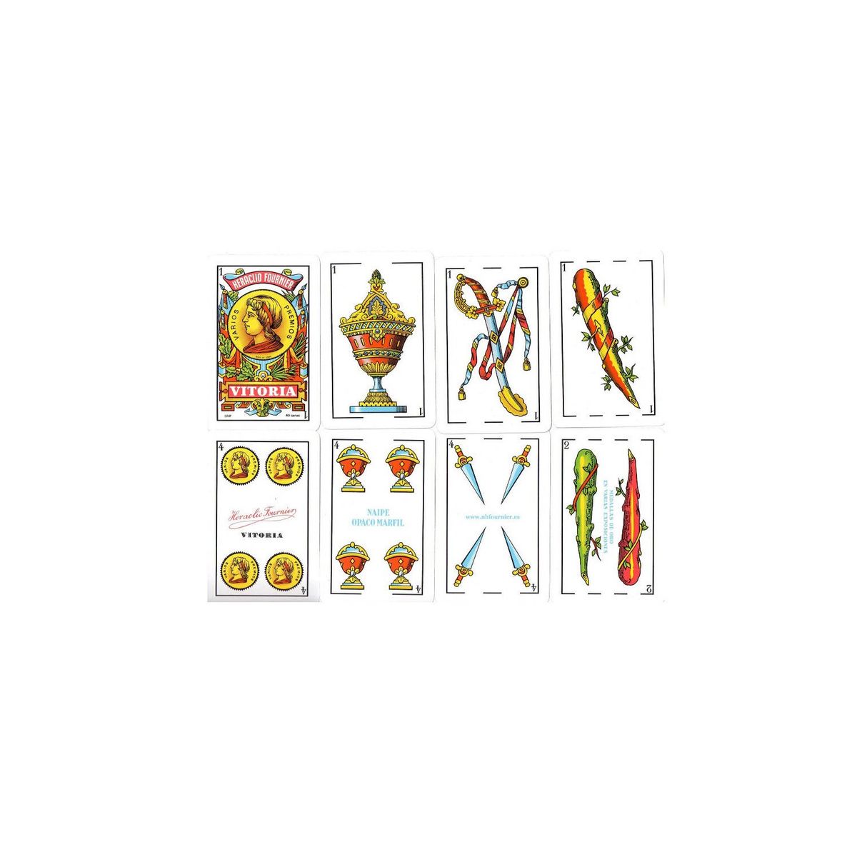 GENERICO - Baraja Naipe Español 40 Cartas - SC