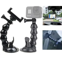 TELESIN - Ventosa Flexible 2x1 Para Smartphone Y Cámaras Gopro U